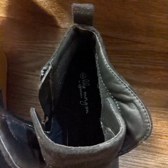 Brand New , never worn, 2 pairs of black Suede Ankle boots SiZE 9 - Picture 5 of 7